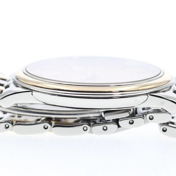 OMEGA De Ville Prestige 4310.11 YG2 tone Date Gold Dial Quartz Men's_889286 - Picture 2 of 6